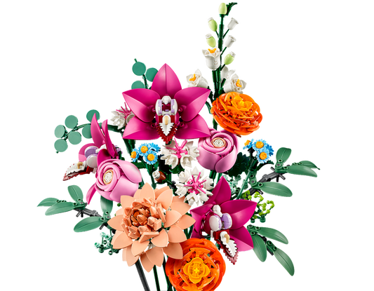 Pretty Pink Flower Bouquet - 10342-WS - 3 PCS per Case