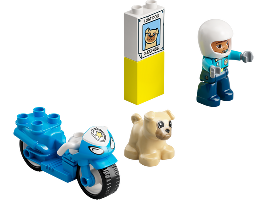 Police Motorcycle - 10967-WS - 4 PCS per Case