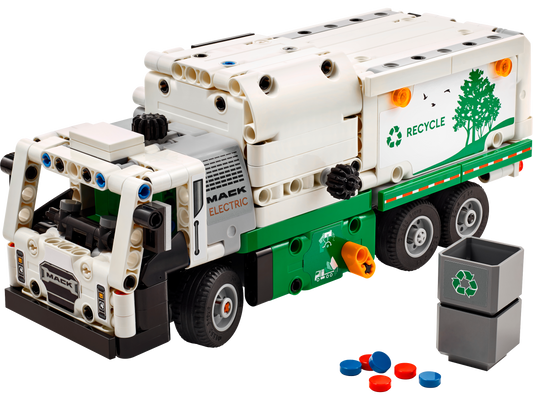 Mack® LR Electric Garbage Truck - 42167-WS - 4 PCS per Case
