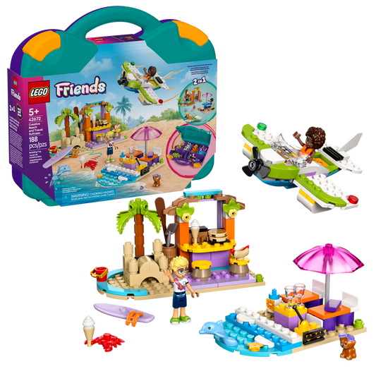 Creative Beach and Travel Suitcase - 42672-WS - 6 PCS per Case