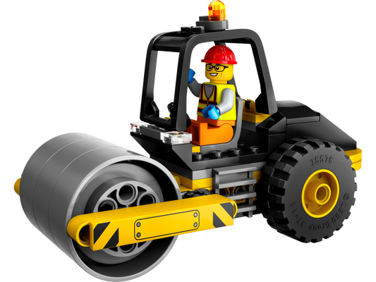 Construction Steamroller - 60401-WS - 4 PCS per Case
