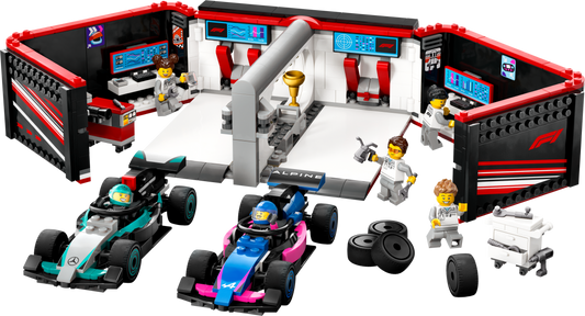 F1® Garage & Mercedes-AMG & Alpine Cars - 60444-WS - 3 PCS per Case