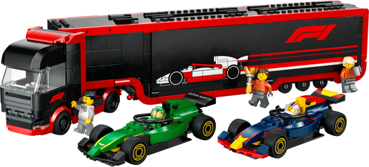F1® Truck with RB20 & AMR24 F1® Cars - 60445-WS - 3 PCS per Case