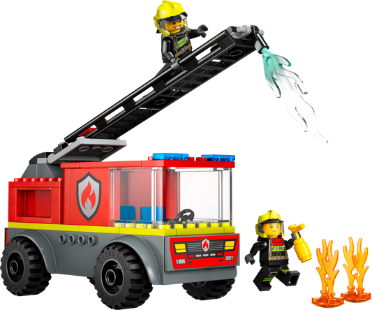 Fire Ladder Truck - 60463-WS - 8 PCS per Case