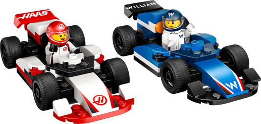 F1® Williams Racing & Haas F1® Race Cars - 60464-WS - 4 PCS per Case