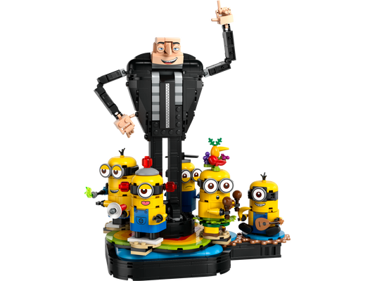 Brick-Built Gru and Minions - 75582-WS - 4 PCS per Case