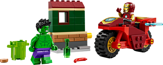 Iron Man with Bike and The Hulk - 76287-WS - 4 PCS per Case