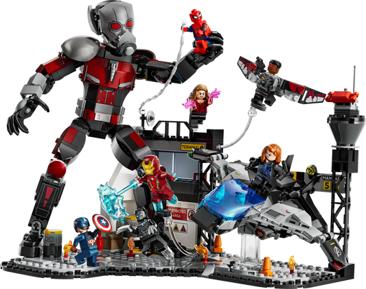 Captain America: Civil War Action Battle - 76314-WS - 3 PCS per Case