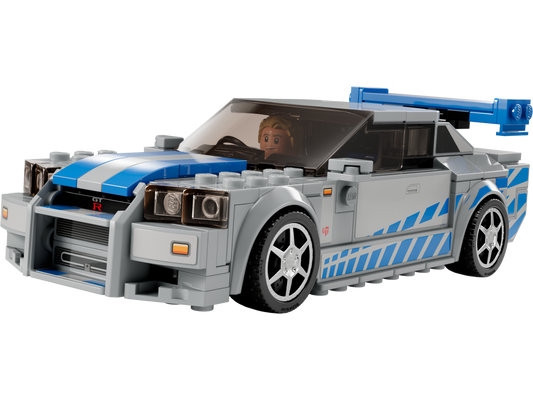 2 Fast 2 Furious Nissan Skyline GT-R (R34) - 76917-WS - 4 PCS per Case