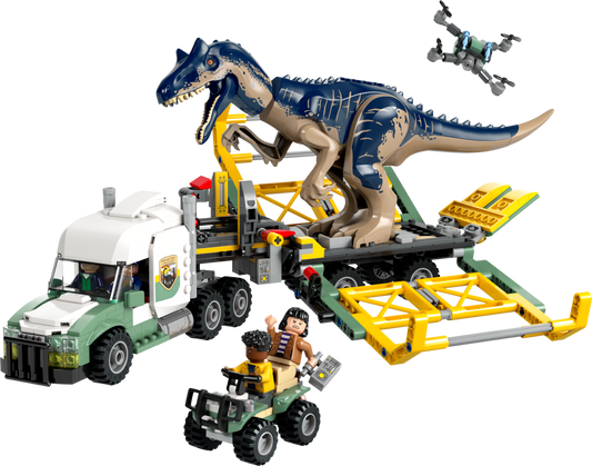 Dinosaur Missions: Allosaurus Transport Truck - 76966-WS - 3 PCS per Case