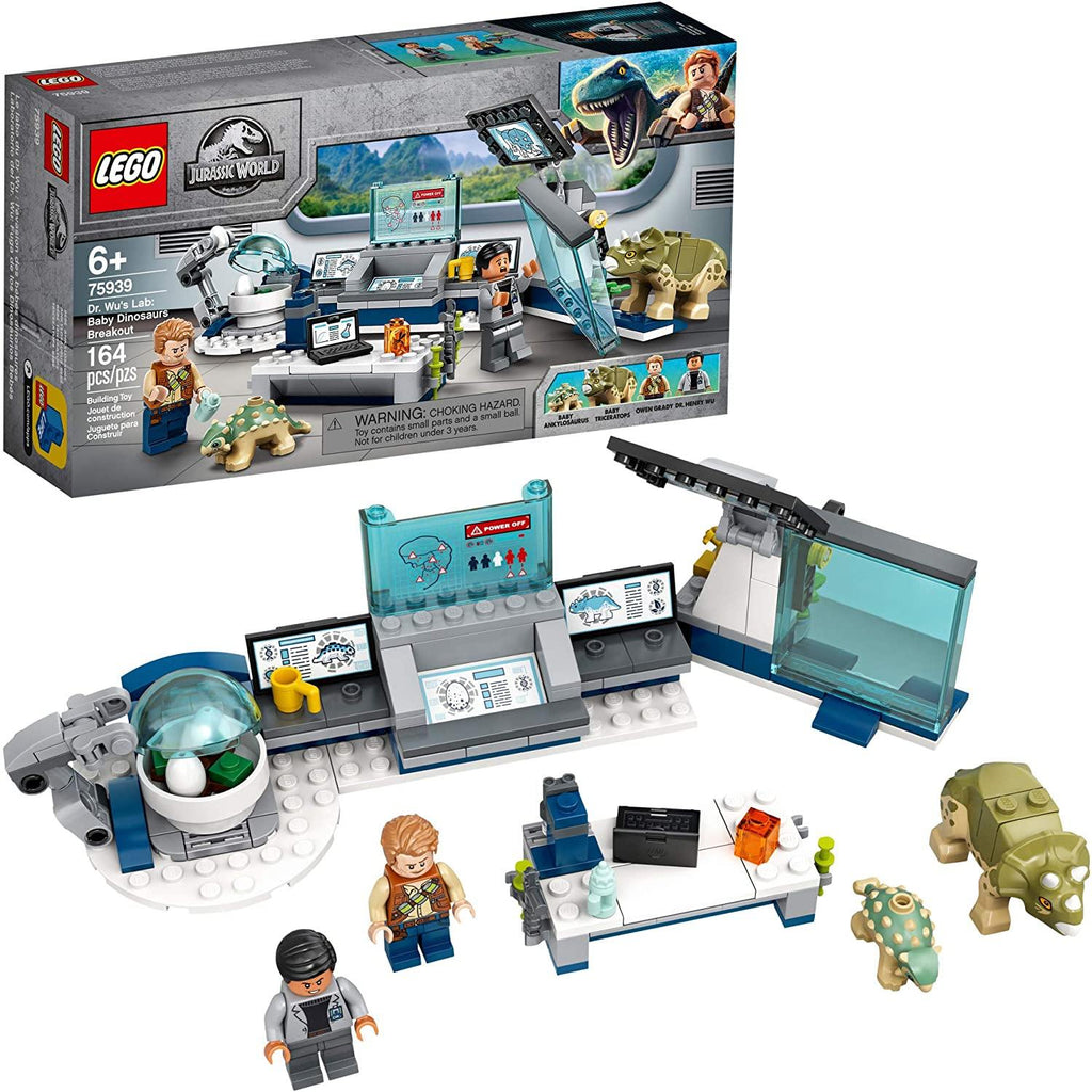 LEGO® Dr. Wu's Lab: Baby Dinosaurs Breakout 75939